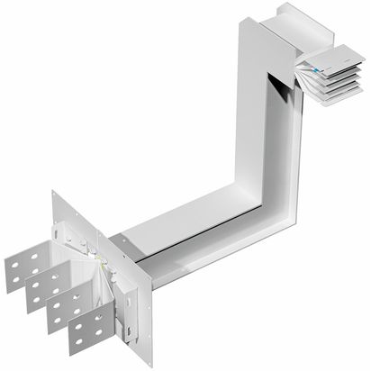 Exit bars element + vertical and horizontal elbow XCP-HP (Al). Type 3 - In= 800A