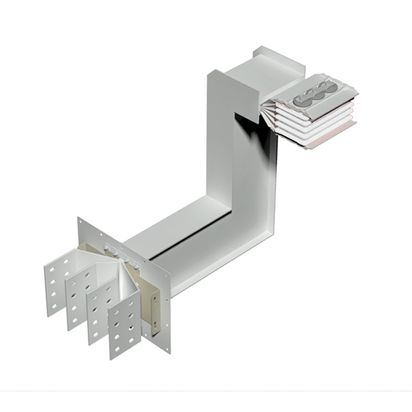 Exit bars element + vertical and horizontal elbow XCP-HP (Al). Type 7 - In= 2000A