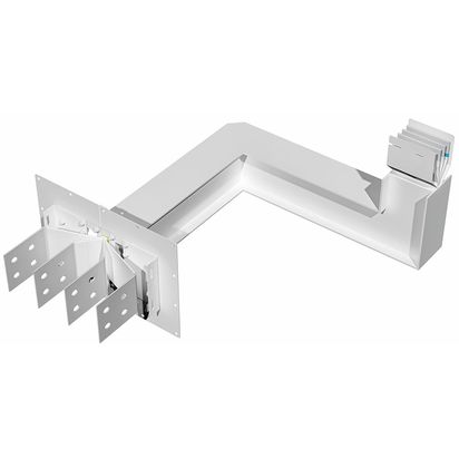 Exit bars element + horizontal and vertical elbow XCP-HP (Al). Type 2 - In= 800A
