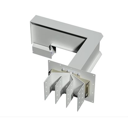 Exit bars element + horizontal and vertical elbow XCP-HP (Al). Type 3 - In= 1600A