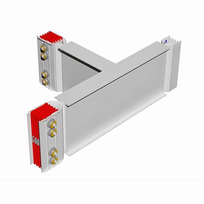 T horizontal element XCP-HP (Al). Type 3 - In= 2500A