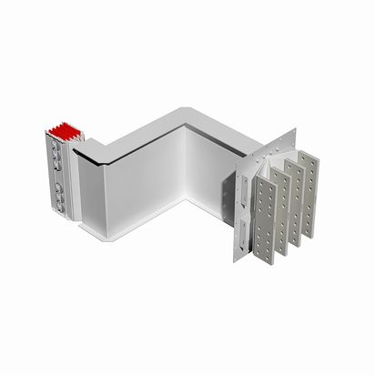 Exit bars element + double horizontal elbow XCP-HP (Al). Type 3 - In= 3200A