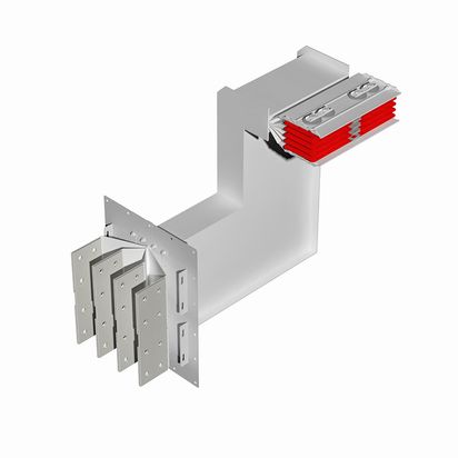 Exit bars element + vertical and horizontal elbow XCP-HP (Al). Type 7 - In= 2500A