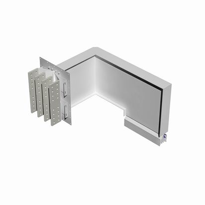 Exit bars element + horizontal and vertical elbow XCP-HP (Al). Type 1 - In= 4000A