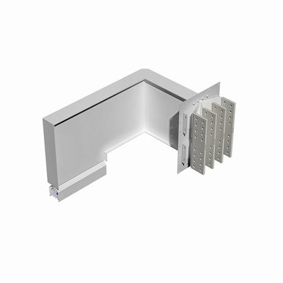 Exit bars element + horizontal and vertical elbow XCP-HP (Al). Type 3 - In= 3200A