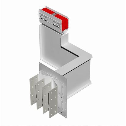 Exit bars element + horizontal and vertical elbow XCP-HP (Al). Type 8 - In= 2500A
