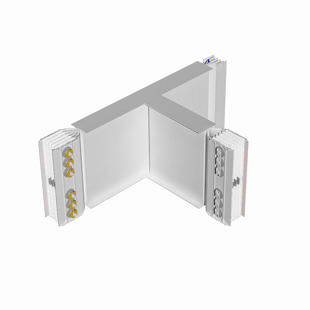 T horizontal element XCP-S (Al). Type 2 - In= 4000A
