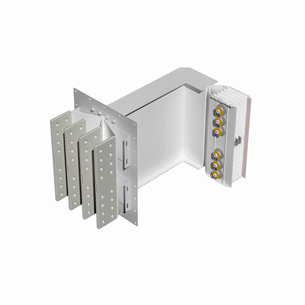 Exit bars element + horizontal elbow XCP-S (Al). Type 3 - In= 4000A