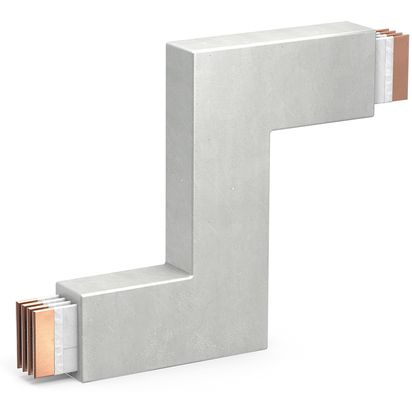 Double vertical elbow RCP (Cu) - In= 2000A
