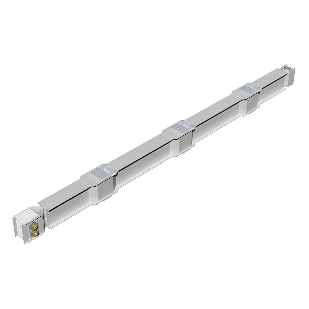 Straight element for distribution XCP-HP (Cu). N° of outlets 3+3 - In= 1600A
