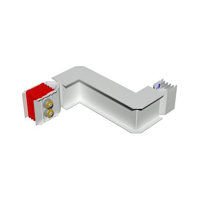 Double horizontal elbow XCP-HP (Cu). Right Type 1 - In= 2000A