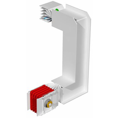 Double vertical and horizontal elbow XCP-HP (Cu). Type 4 - In= 1250A