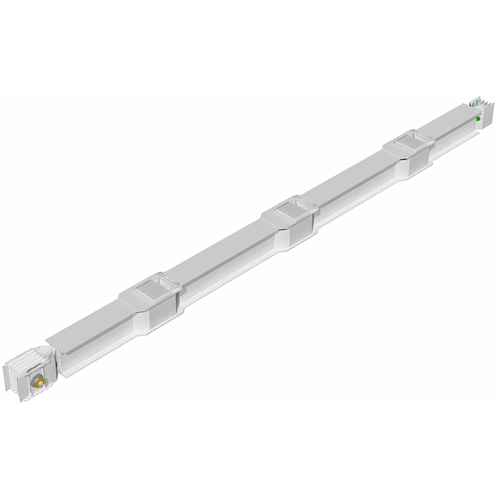 Straight element for distribution XCP-HP (Cu). N° of outlets 2+2 - L= 1.5-2m - In= 800A