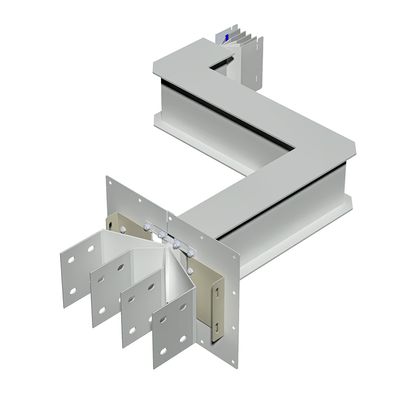 Exit bars element + double horizontal elbow XCP-HP (Cu). Type 2 - In= 2000A