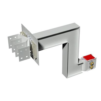 Exit bars element + double vertical elbow XCP-HP (Cu). Type 3 - In= 2000A