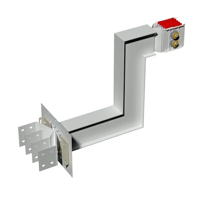 Exit bars element + double vertical elbow XCP-HP (Cu). Type 4 - In= 1600A