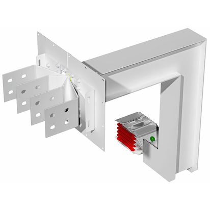 Exit bars element + vertical and horizontal elbow XCP-HP (Cu). Type 6 - In= 1000A
