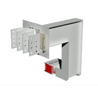 Exit bars element + vertical and horizontal elbow XCP-HP (Cu). Type 6 - In= 2500A