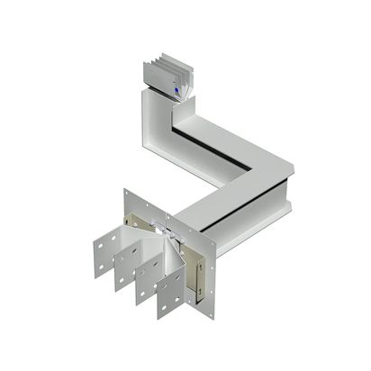 Exit bars element + horizontal and vertical elbow XCP-HP (Cu). Type 4 - In= 1600A