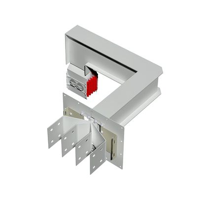 Exit bars element + horizontal and vertical elbow XCP-HP (Cu). Type 7 - In= 1600A