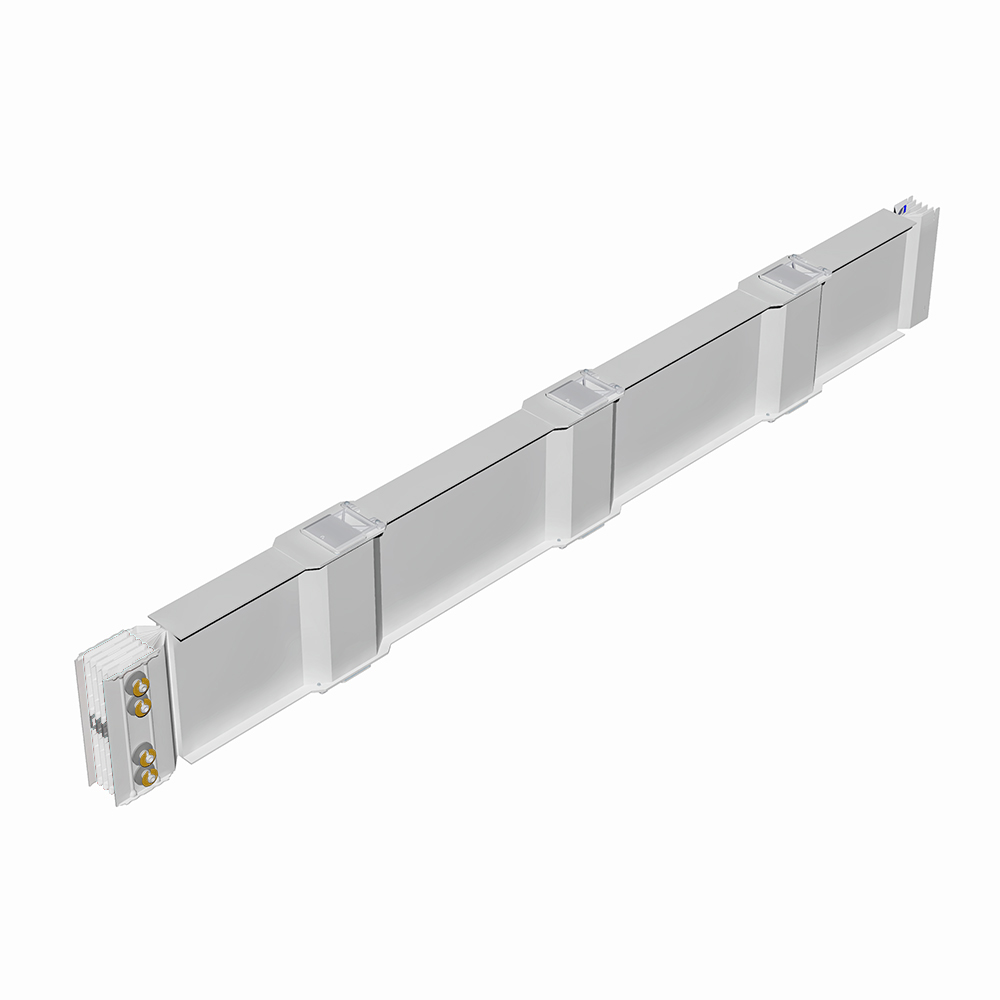 Straight element for distribution XCP-HP (Cu). N° of outlets 3+3 - In= 3200A