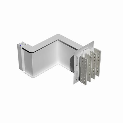 Exit bars element + double horizontal elbow XCP-HP (Cu). Type 2 - In= 5000A