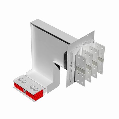 Exit bars element + vertical and horizontal elbow XCP-HP (Cu). Type 6 - In= 3200A