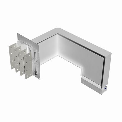 Exit bars element + horizontal and vertical elbow XCP-HP (Cu). Type 1 - In= 3200A
