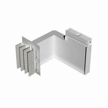 Exit bars element + horizontal and vertical elbow XCP-HP (Cu). Type 2 - In= 4000A