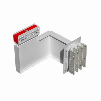Exit bars element + horizontal and vertical elbow XCP-HP (Cu). Type 8 - In= 5000A