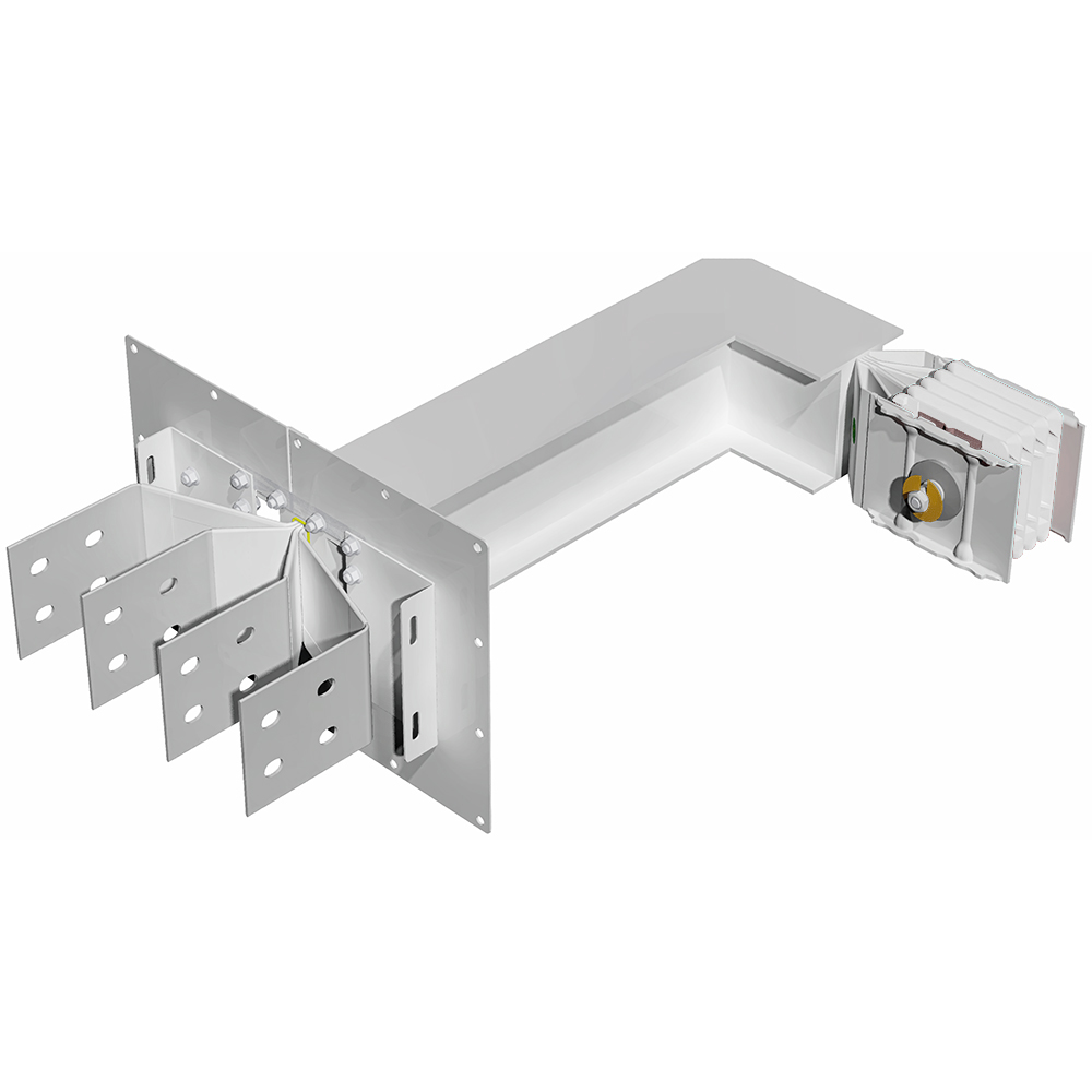 Exit bars element + horizontal elbow XCP-S (Cu). Type 3 - In= 1250A