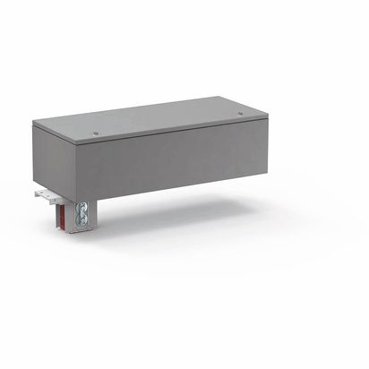 Metallic tap-off box on the junction