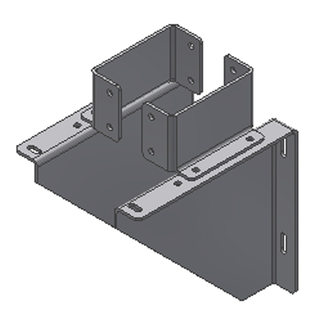 Installation bracket for straight elements in vertical XCP (Al) - In= 630-800-1000A (Al)