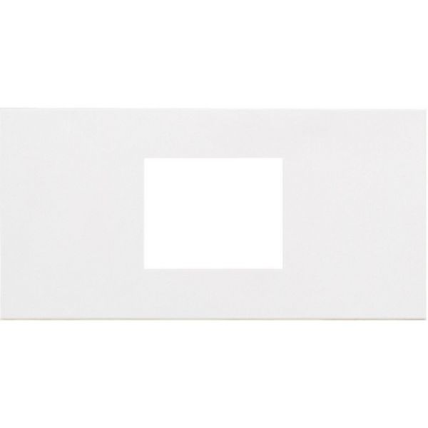 Cover plate for 2 modules DIN