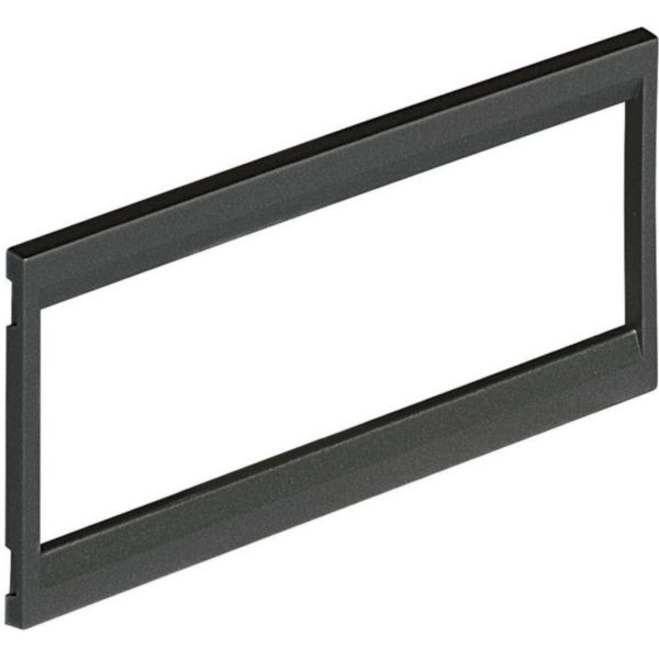 Cover plate 6 modules for devices LivingLight anthracite