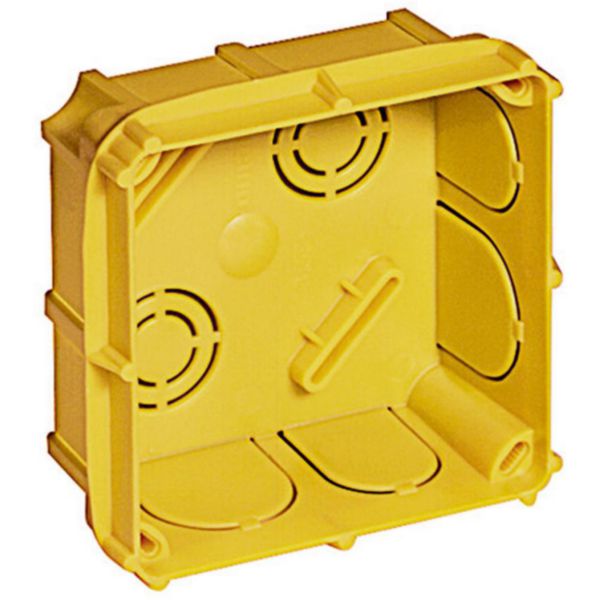 Junction flush-mounting box 87x87x44 mm