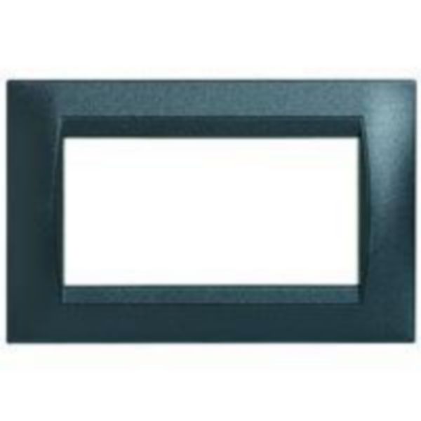 Cover plate for 4 modules for support item 120034