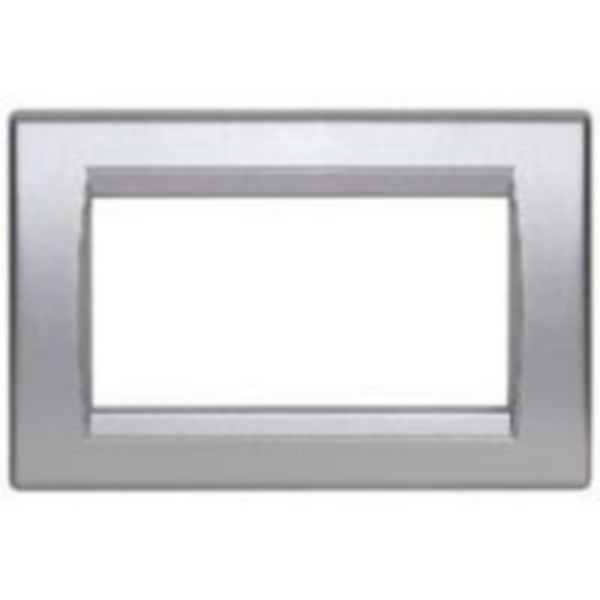 Cover plate for 4 modules for support item 120034