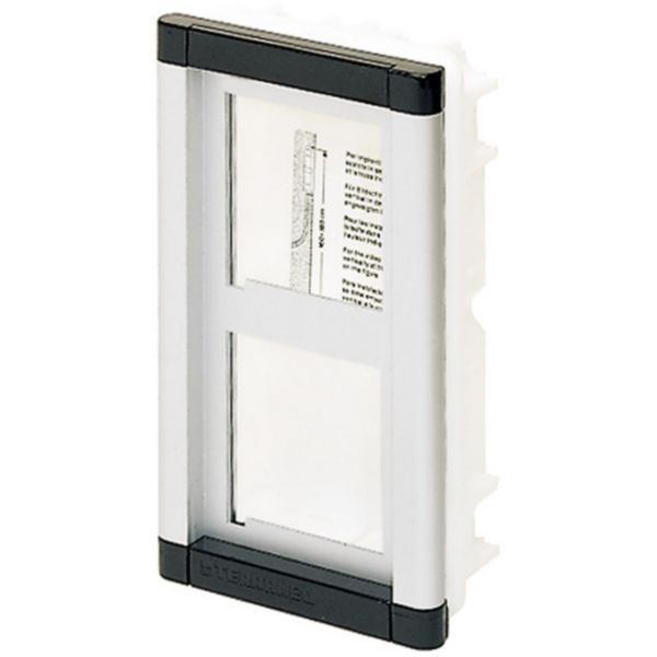 Tersystem 2 modules carrier plate for flush mounted box