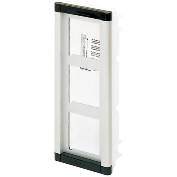 Tersystem 3 modules carrier plate for flush mounted box