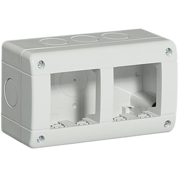 Box IP40 (base + Cover) - for 2+2 modules