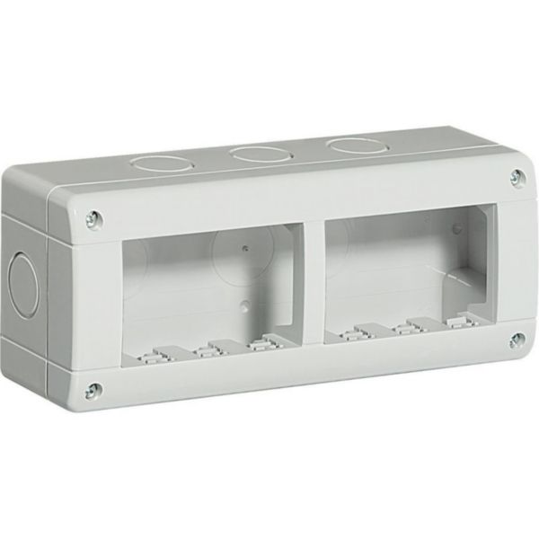 Box IP40 (base + Cover) - for 3+3 modules
