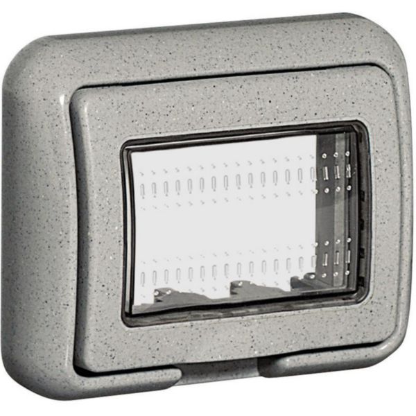 Cover IP55 for flush-mounting box 503E - white