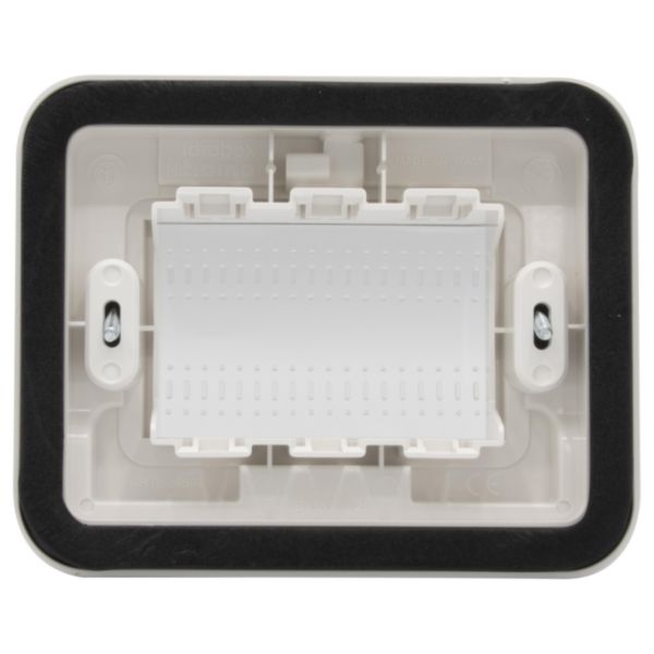 Cover IP55 for flush-mounting box 503E - white