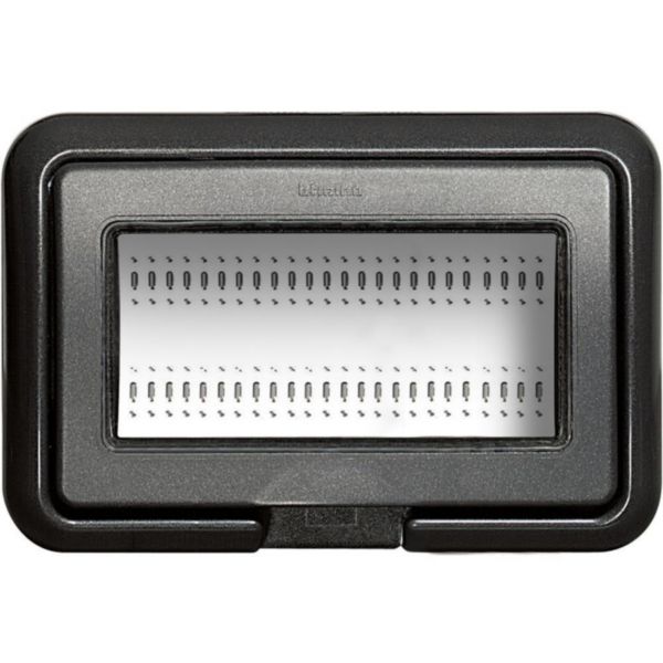 Cover IP55 for flush-mounting box 504E - anthracite