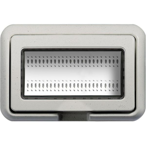 Cover IP55 for flush-mounting box 504E - white