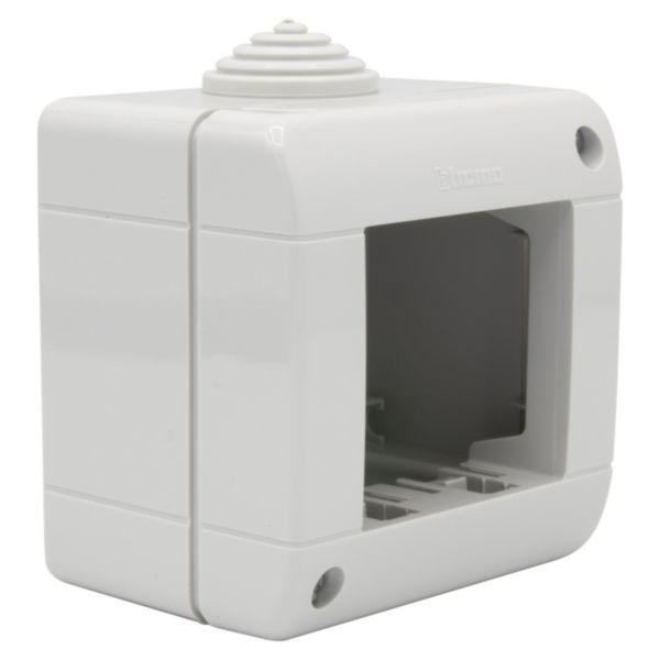 Box IP40 (base + Cover) - 2 modules Matix