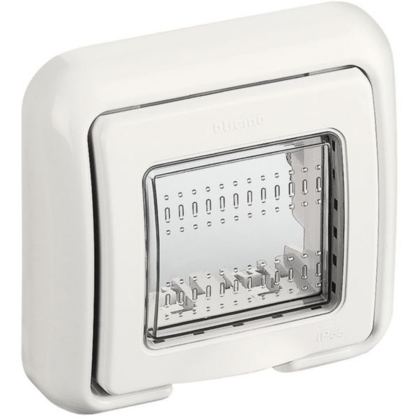Cover IP55 for flush-mounting box 502E - 2 modules Matix