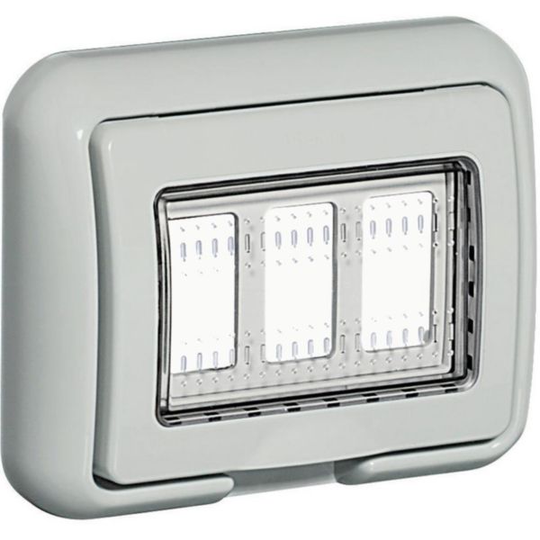 Cover IP55 for flush-mounting box 503E - 3 modules Matix