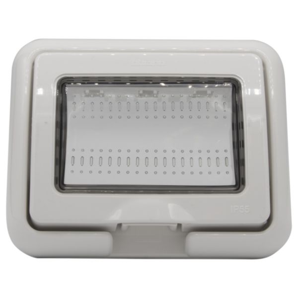 Cover IP55 for flush-mounting box 503E - 3 modules Matix